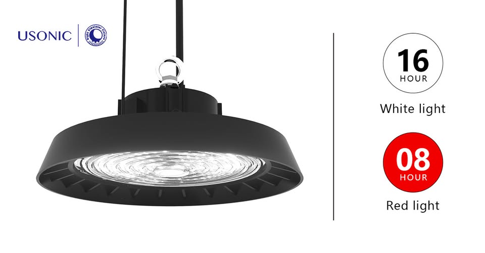 USONIC NIGHT SIMULATOR FIXTURE : Boost Milk 33%, Save Energy 80% - Durable IP65 LED for Happier Cows & Higher Profits