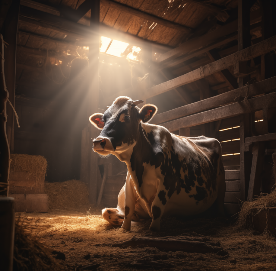 Dairy Cows' Routines and Lighting Tricks